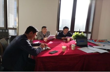 校团委党渭平书记莅临德信体育官网团委调研工作