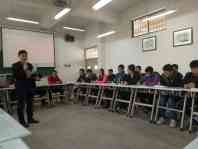 德信体育官网团委开展“一学一做”教育团课活动